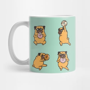 Donut Skip Legday with The Pug Mug